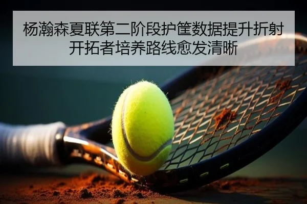 杨瀚森夏联第二阶段护筐数据提升折射开拓者培养路线愈发清晰